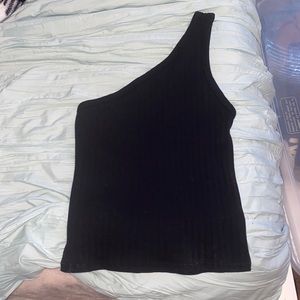 AE One Shoulder Cropped Tank (NWOT)